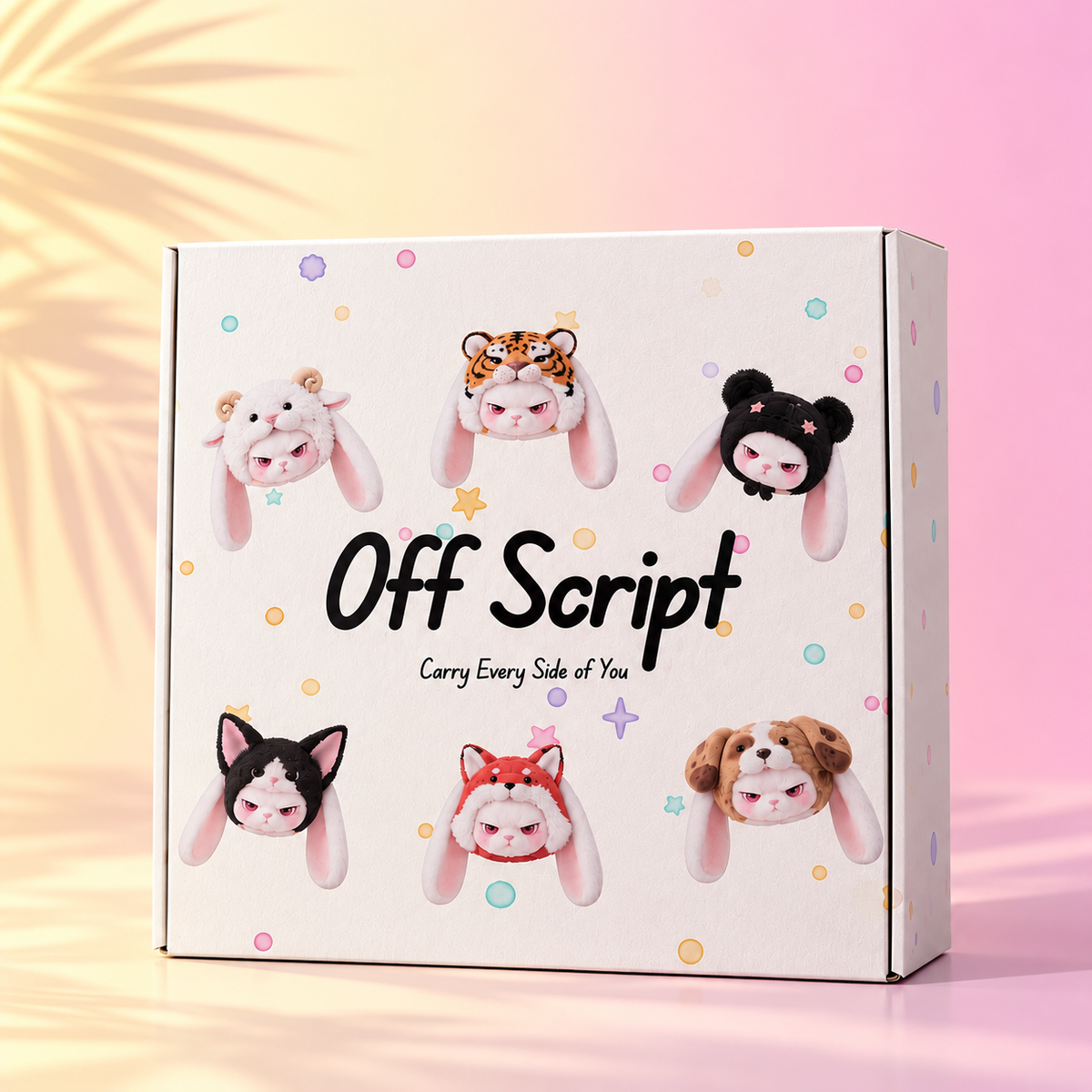 Limited Edition｜Blushing Cocoa🤎🌸 - Off Script Handcrafted Giant Water Bottle Tote Bag