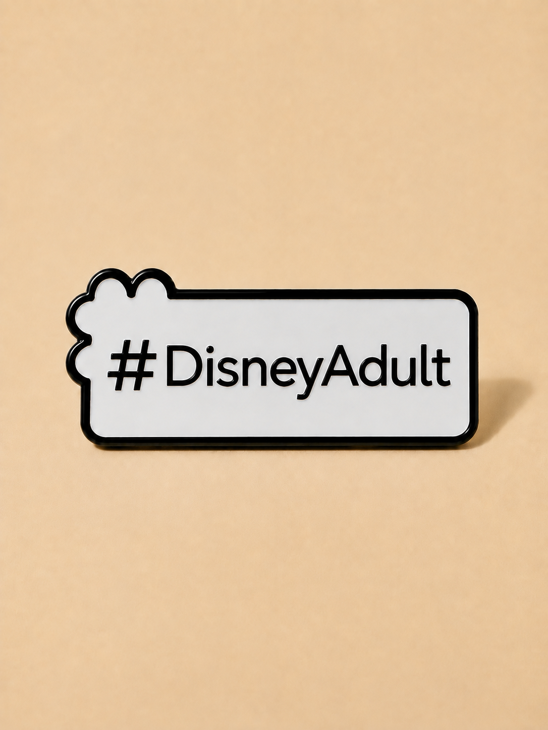 #DisneyAdult, Disney Lover Pin, Personality Metal Pin for Tote Bags & Backpacks