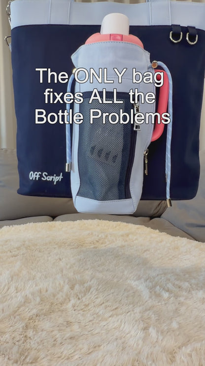 What's in my bag. The only one tote bag can fit all types of water tumblers and all your other things